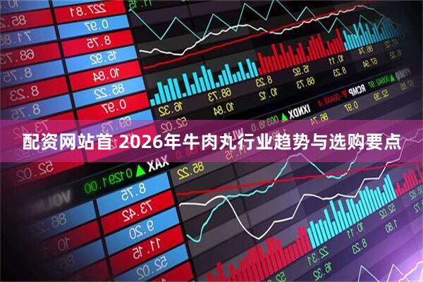配资网站首 2026年牛肉丸行业趋势与选购要点